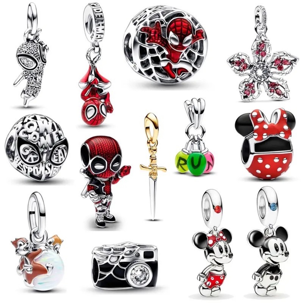 Pandora Disney 100 Silver Ale 925
